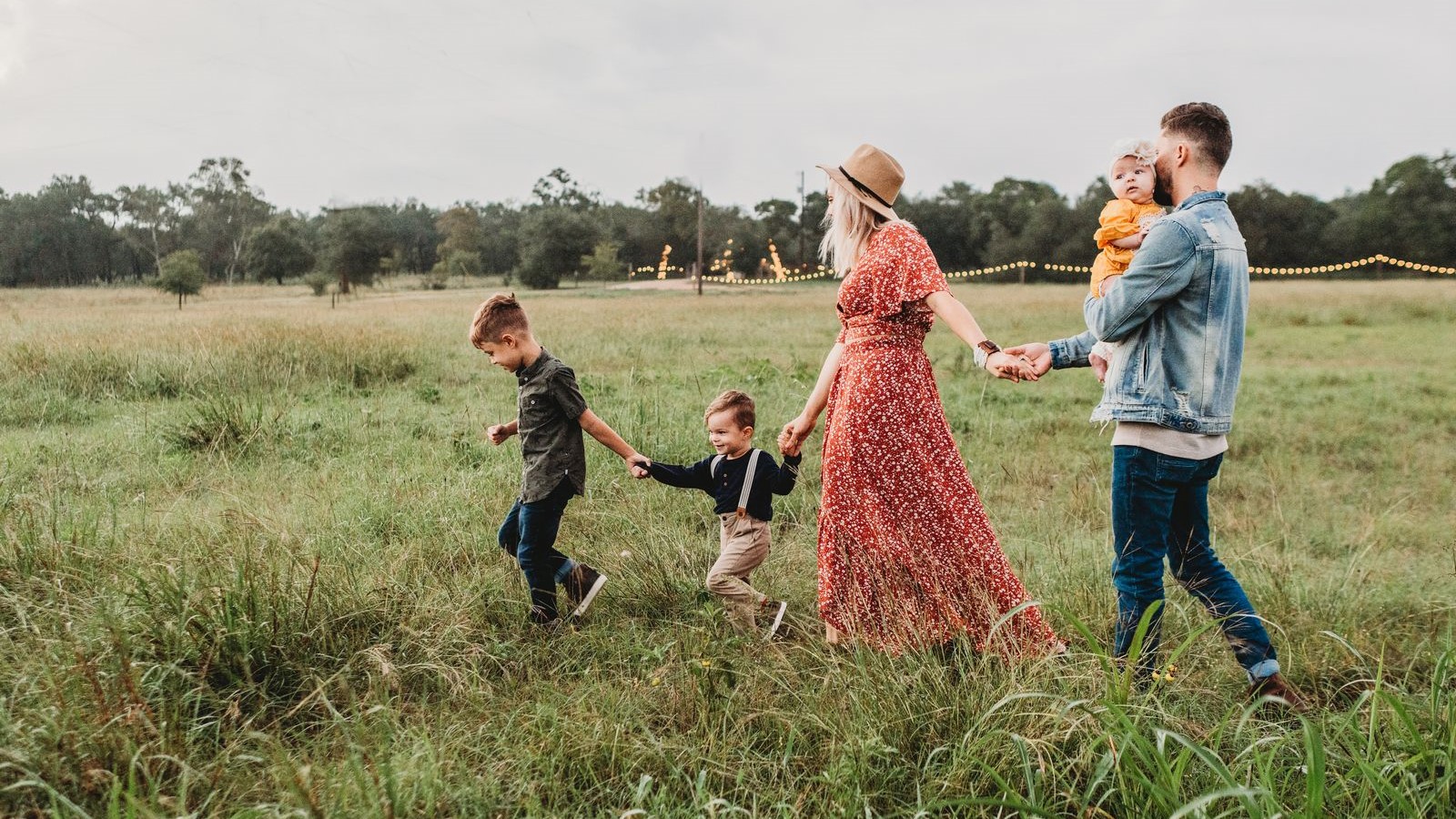 Family spending time together